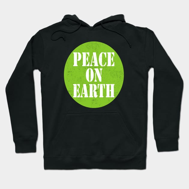 peace on earth peace earth Hoodie by lonway